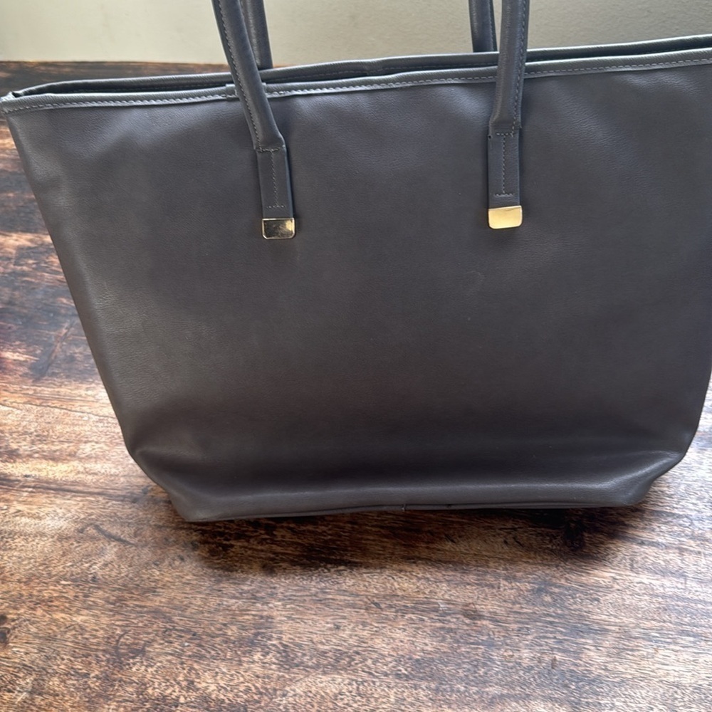 Platinum Gray Tote / laptop bag - Picture 4 of 13